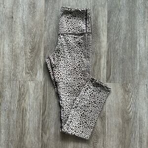 Varley Estrella Saharan Cheetah Leggings Size XXS High Rise